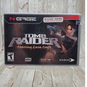Tomb Raider Starring Lara Croft N-Gage Complete with Case & Manual